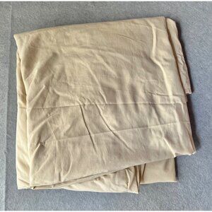 Lauren Ralph Lauren King Flat Sheet Manila Yellow Cotton Classic Style